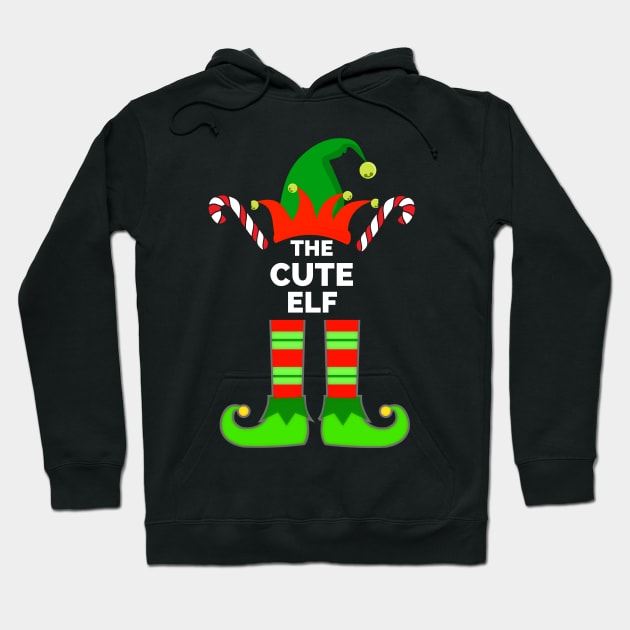 Cute Elf Matching Family Group Christmas Party Pajama - Gift For Boys, Girls, Dad, Mom, Friend, Christmas Pajama Lovers - Christmas Pajama Lover Funny Hoodie by Famgift